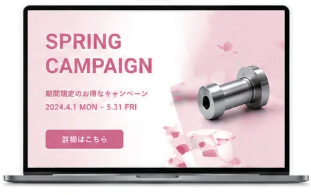 販促施策にあわせたキャンペーン情報の紹介LPのイメージ